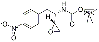 [2-(4-NITRO-PHENYL)-1(S)-(R)OXIRANYL-ETHYL]-CARBAMIC ACID TERT-BUTYL ESTER Struktur