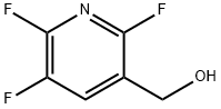 2,5,6-TRIFLUORO-3-(HYDROXYMETHYL)PYRIDINE Struktur