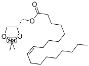 1,2-ISOPROPYLIDENE-3-OLEOYL-SN-GLYCEROL Struktur