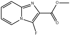 3-FLUORO-IMIDAZO[1,2-A]PYRIDINE-2-CARBOXYLIC ACID METHYL ESTER Struktur