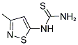 N-(3-METHYLISOTHIAZOL-5-YL)THIOUREA Struktur