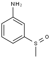 3-(METHYLSULFINYL)PHENYLAMINE Struktur