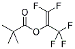 2-(PENTAFLUOROPROPENYL)PIVALATE Struktur