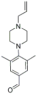 4-(4-ALLYLPIPERAZIN-1-YL)-3,5-DIMETHYLBENZALDEHYDE Struktur