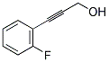 3-(2-FLUORO-PHENYL)-PROP-2-YN-1-OL Struktur