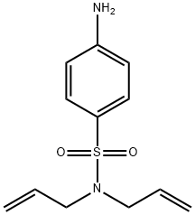 N,N-DIALLYL-4-AMINO-BENZENESULFONAMIDE Struktur