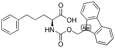 FMOC-L-2-AMINO-5-PHENYL-PENTANOIC ACID Structure