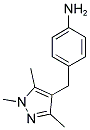 4-(1,3,5-TRIMETHYL-1H-PYRAZOL-4-YLMETHYL)-PHENYLAMINE Struktur