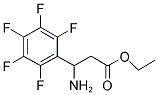 3-AMINO-3-PENTAFLUOROPHENYL-PROPIONIC ACID ETHYL ESTER Struktur