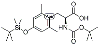 BOC-L-TYR(2,6-DIME, TBDS)-OH Struktur