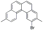 2-BROMO-3,10-DIMETHYLBENZO[C]PHENANTHRENE Struktur