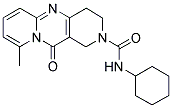 N-CYCLOHEXYL-9-METHYL-11-OXO-4,11-DIHYDRO-1H-DIPYRIDO[1,2-A:4',3'-D]PYRIMIDINE-2(3H)-CARBOXAMIDE Struktur