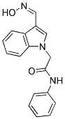 2-{3-[(Z)-(HYDROXYIMINO)METHYL]-1H-INDOL-1-YL}-N-PHENYLACETAMIDE Struktur