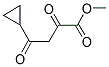 4-CYCLOPROPYL-2,4-DIOXO-BUTYRIC ACID METHYL ESTER Struktur