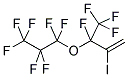 4,5,5,5-TETRAFLUORO-4-(HEPTAFLUOROPROP-1-OXY)-2-IODOBUT-1-ENE Struktur