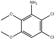 2,3-DICHLORO-5,6-DIMETHOXYPHENYLAMINE Struktur