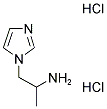 2-IMIDAZOL-1-YL-1-METHYL-ETHYLAMINE DIHYDROCHLORIDE Struktur