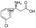 (S)-3-AMINO-3-(3-CHLORO-PHENYL)-PROPIONIC ACID Struktur