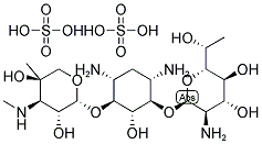 G 418 DISULFATE SALT Struktur