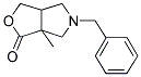 5-BENZYL-6A-METHYL-HEXAHYDRO-FURO[3,4-C]PYRROL-1-ONE Struktur