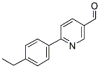 6-(4-ETHYL-PHENYL)-PYRIDINE-3-CARBALDEHYDE Struktur