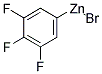 3,4,5-TRIFLUOROPHENYLZINC BROMIDE Struktur