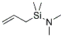 ALLYL (DIMETHYL)(DIMETHYLAMINO) SILANE Struktur