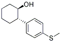 TRANS-2-(4-METHYLTHIOPHENYL)CYCLOHEXANOL Struktur