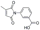 3-(3-METHYL-2,5-DIOXO-2,5-DIHYDRO-PYRROL-1-YL)-BENZOIC ACID Struktur