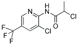 2-CHLORO-N-[3-CHLORO-5-(TRIFLUOROMETHYL)PYRIDIN-2-YL]PROPANAMIDE Struktur