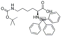 TRT-L-LYS(BOC)-OH Struktur