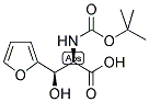 BOC-D-THREO-3-(FURAN-2-YL)SERINE Struktur