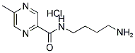 2-[(5-METHYLPYRAZINE-2-CARBONYL)AMINO]BUTYLAMINE HYDROCHLORIDE Structure