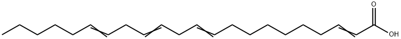 2(E),10(Z),13(Z),16(Z)-DOCOSATETRAENOIC ACID Struktur