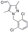 1-(2,6-DICHLOROBENZYL)-3,5-DIMETHYL-1H-PYRAZOLE-4-CARBALDEHYDE Struktur