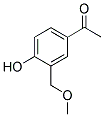 1-(4-HYDROXY-3-METHOXYMETHYL-PHENYL)-ETHANONE Struktur