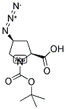 (2S, 4S)-BOC-4-AZIDOPROLINE Struktur