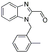 1-(2-METHYLBENZYL)-1H-BENZIMIDAZOLE-2-CARBALDEHYDE Struktur