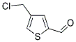 4-(CHLOROMETHYL)-2-THIOPHENECARBALDEHYDE Struktur