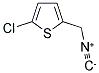 (5-CHLORO-2-THIENYL)METHYL ISOCYANIDE Struktur