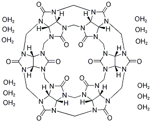 CUCURBIT[6]URIL DODECAHYDRATE Struktur