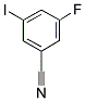 3-FLUORO-5-IODOBENZONITRILE Struktur