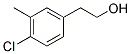 4-CHLORO-3-METHYLPHENETHYL ALCOHOL Struktur