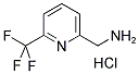 C-(6-TRIFLUOROMETHYL-PYRIDIN-2-YL)METHYLAMINE HYDROCHLORIDE Struktur