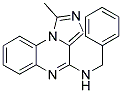 N-BENZYL-1-METHYLIMIDAZO[1,5-A]QUINOXALIN-4-AMINE Struktur