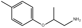 2-(4-METHYLPHENOXY)PROPYLAMINE Struktur