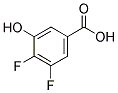 4,5-DIFLUORO-3-HYDROXYBENZOIC ACID Struktur