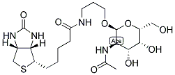 BIOTIN-2-ACETAMIDO-2-DEOXY-ALPHA-D-GALACTOPYRANOSIDE Struktur