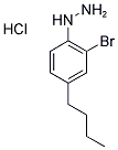 1-(2-BROMO-4-BUTYLPHENYL)HYDRAZINE HYDROCHLORIDE Struktur