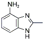 2-METHYL-1H-BENZIMIDAZOL-4-YLAMINE Struktur